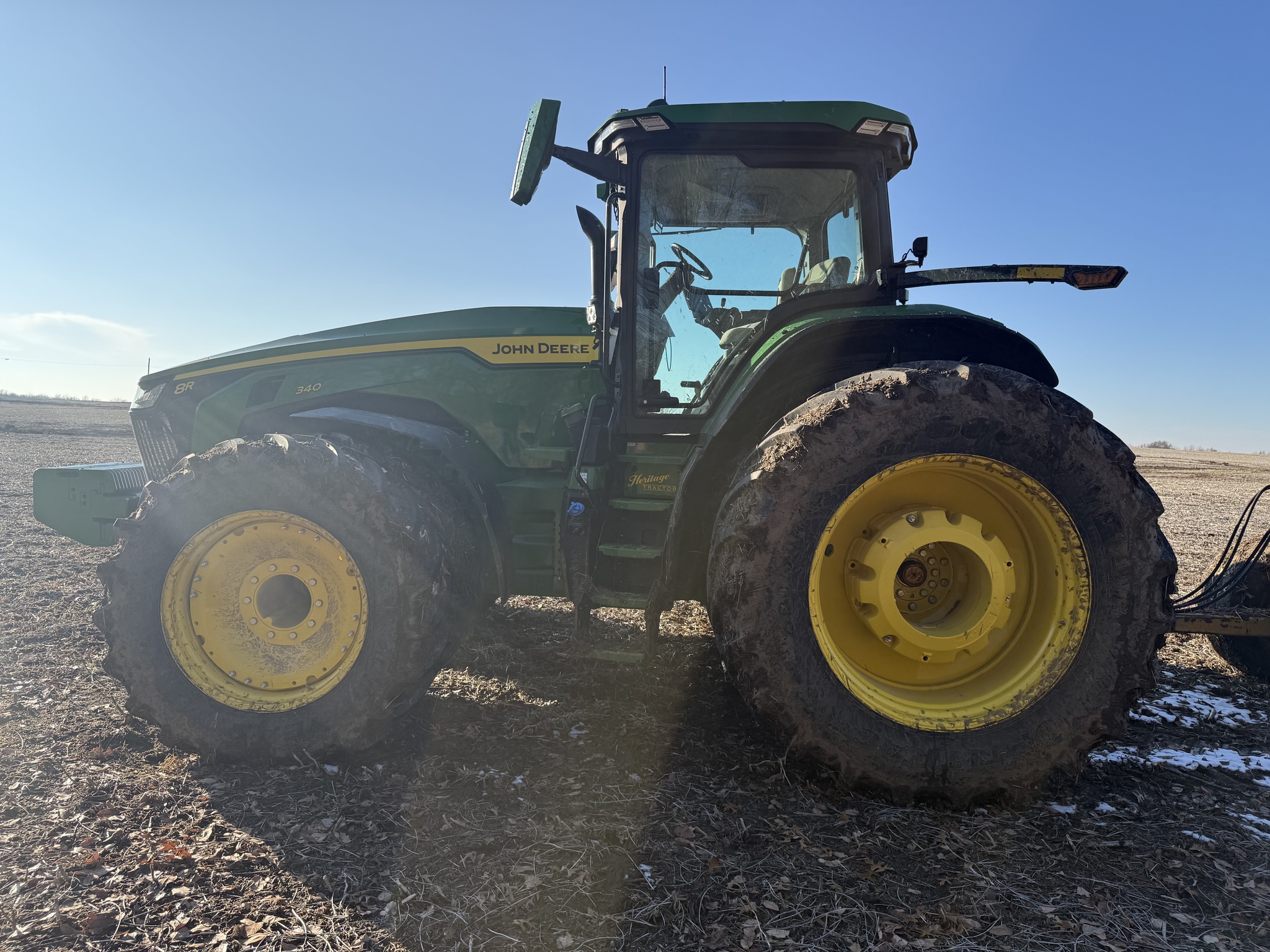  2025 John Deere 8R 340 at Heritage Tractor in Nevada, MO
