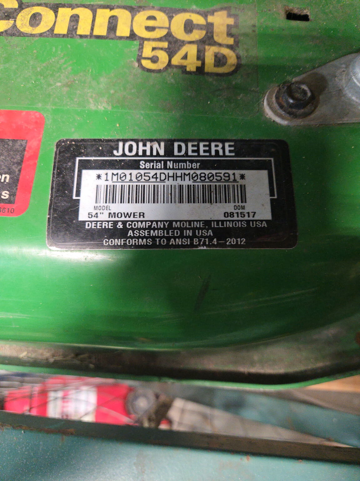 2017 John Deere 1025R Image 9
