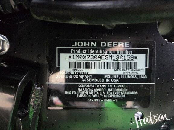 Photo of 2025 John Deere X730