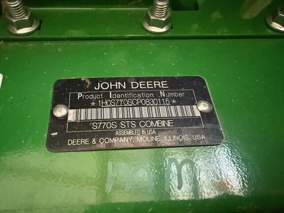 Photo of 2024 John Deere S770