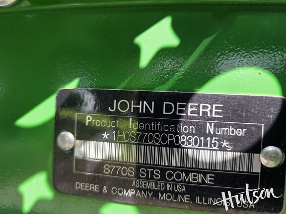 Photo of 2024 John Deere S770