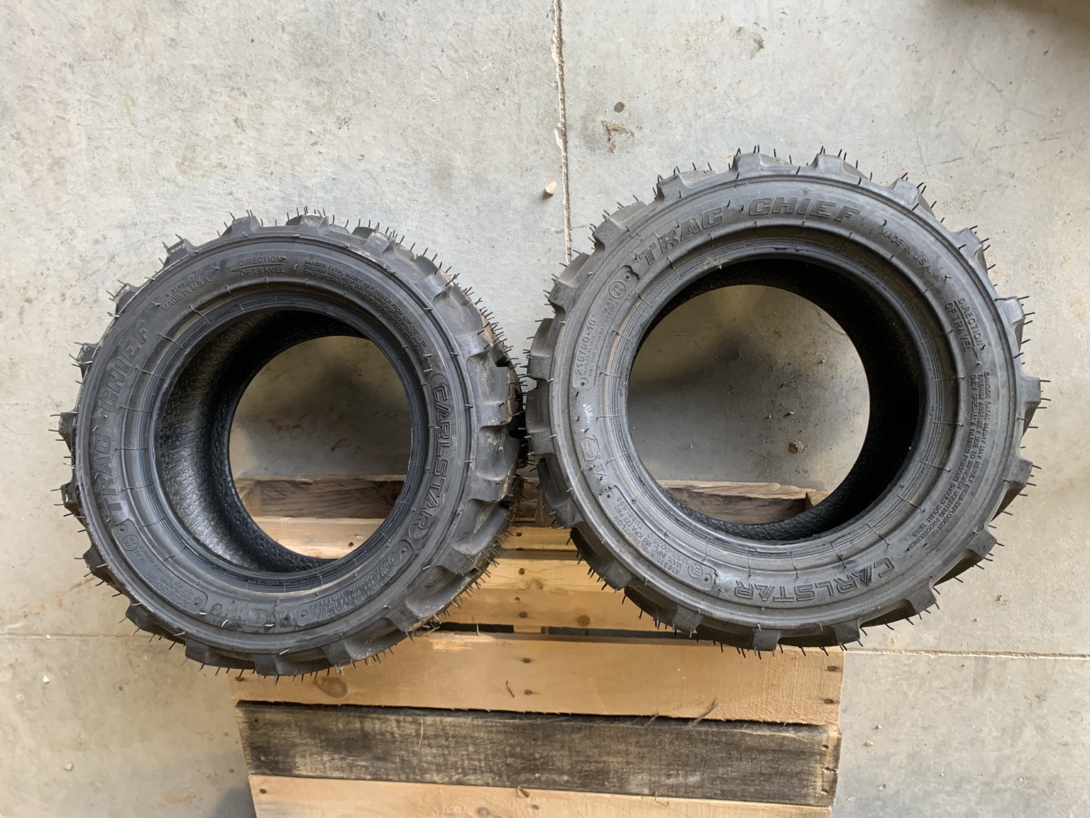 215/50-10 qty 2 tires only