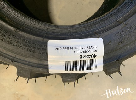 Photo of 215/50-10 qty 2 tires only