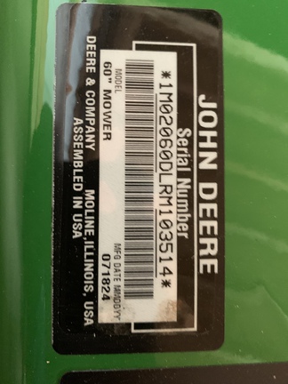 Photo of 2024 John Deere 60D IN.