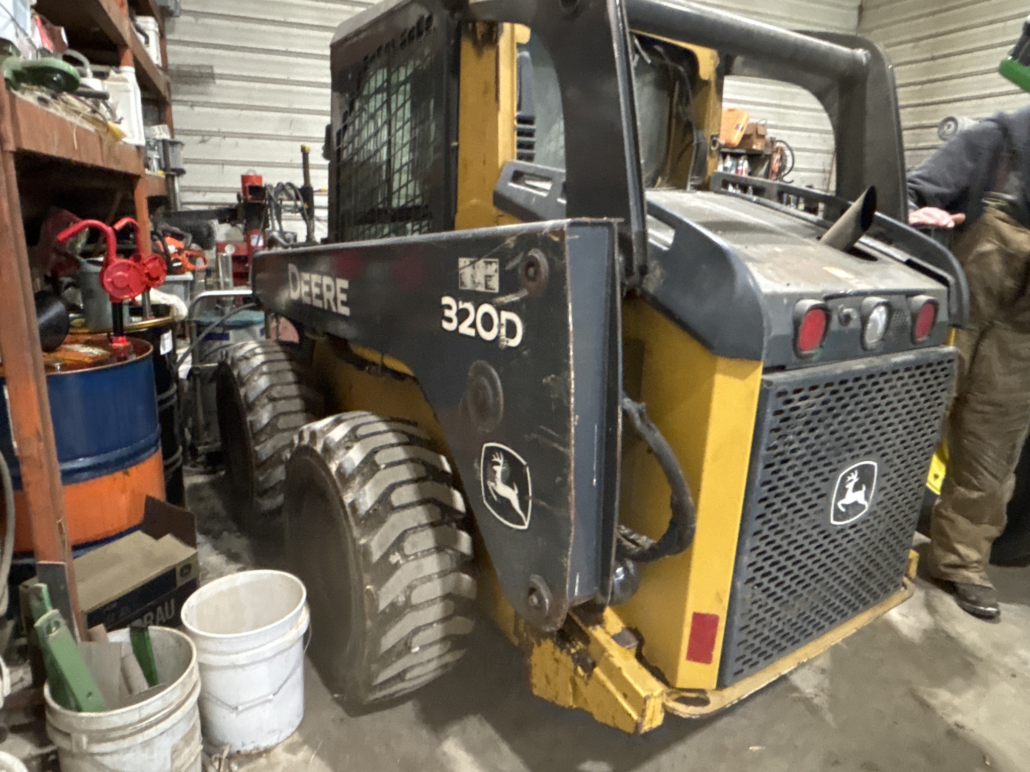 Used 2013 John Deere 320D Skid Steer Loaders at Koenig Equipment in Anna, OH - PhotoXL2