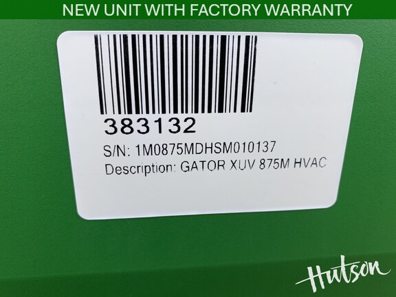 Photo of 2025 John Deere XUV 875M HVAC Cab Diesel