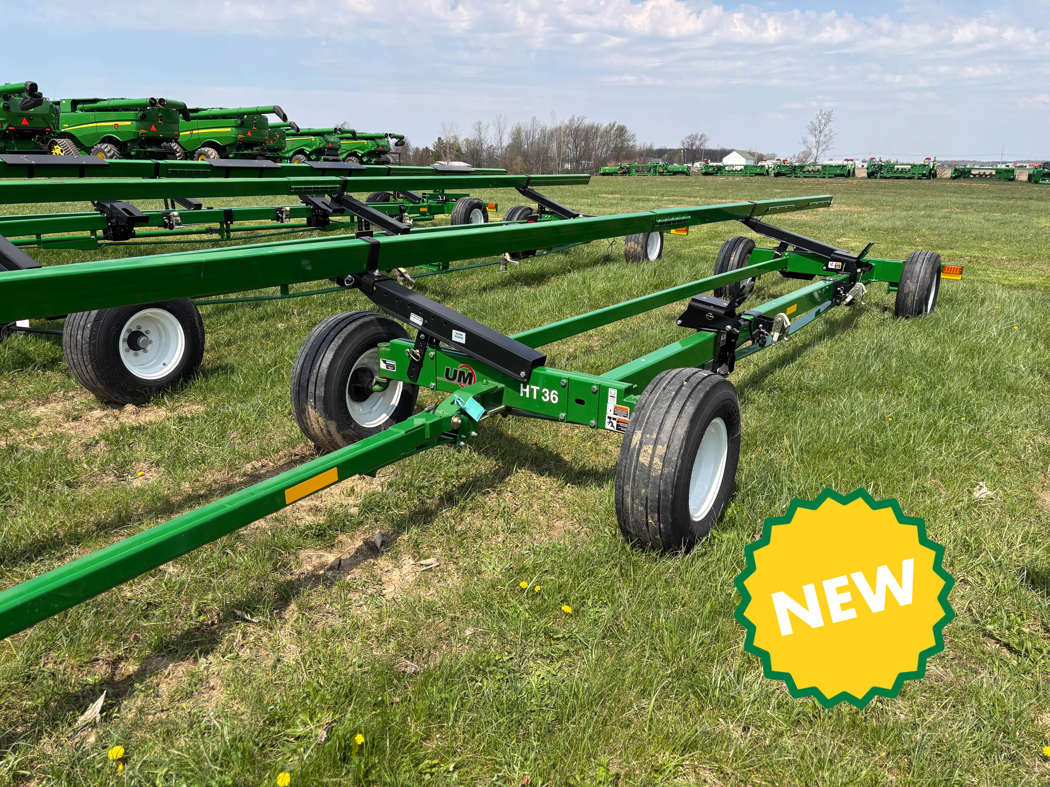 Used -- Unverferth HT-36 Header carts at Koenig Equipment in Anna, OH - PhotoXL0