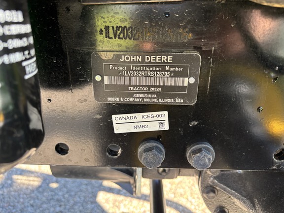 New In-Stock 2025 John Deere 2032R Compact Utility Tractors at Koenig Equipment in Germantown, OH - Photo8