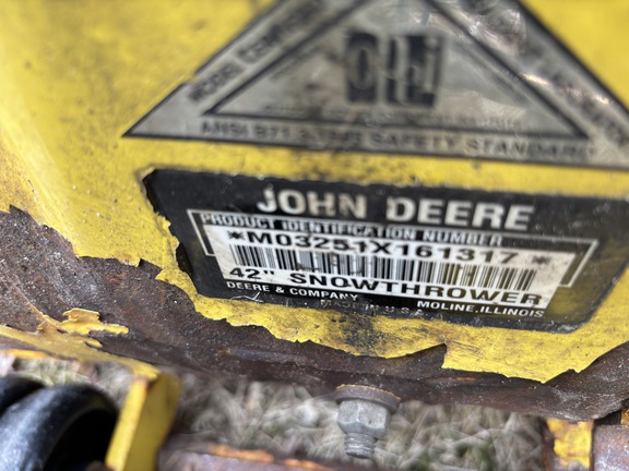 Photo of 1998 John Deere 325