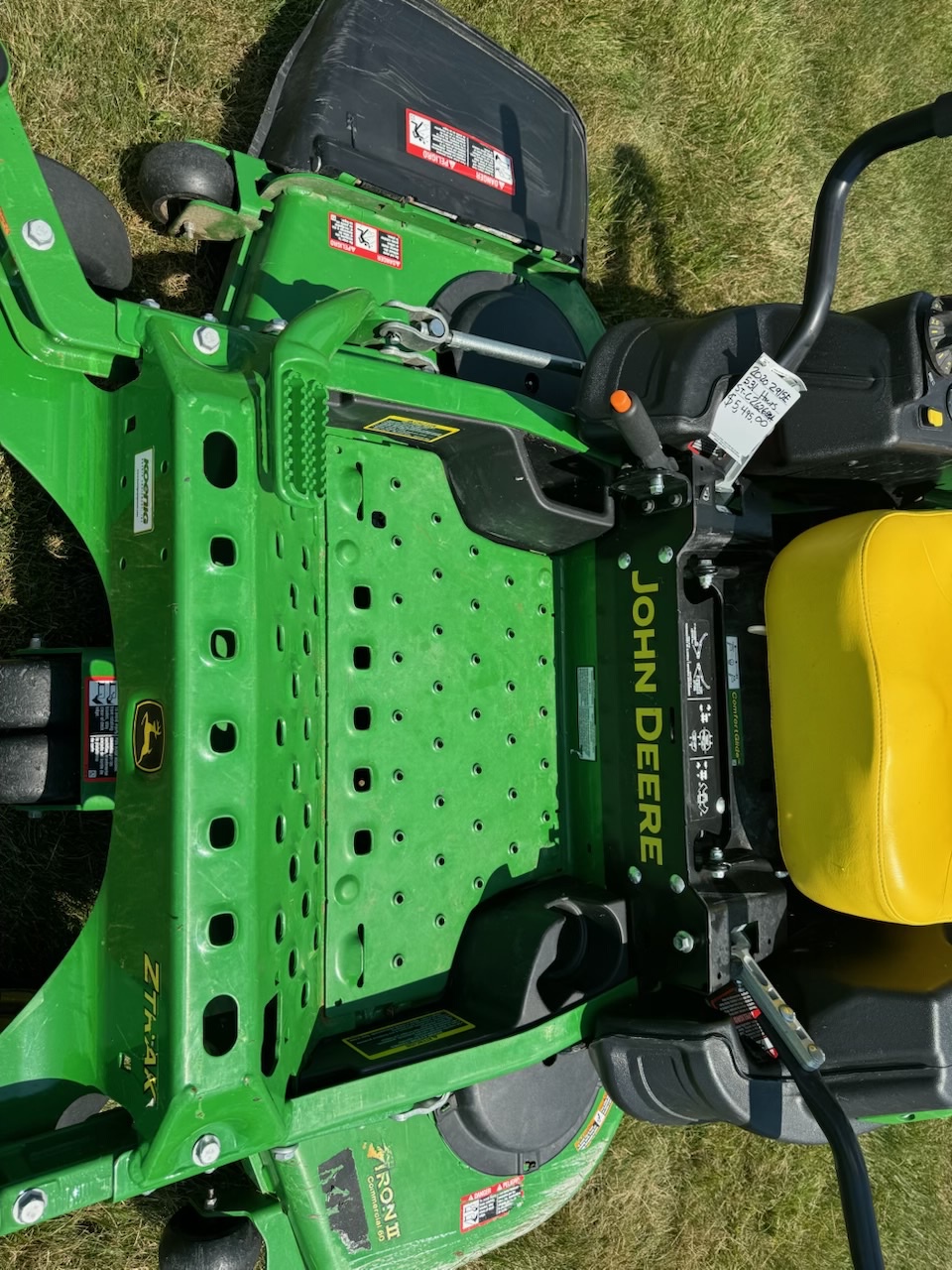 Used 2020 John Deere Z915E Zero Turn Mowers at Koenig Equipment in Urbana, OH - PhotoXL8