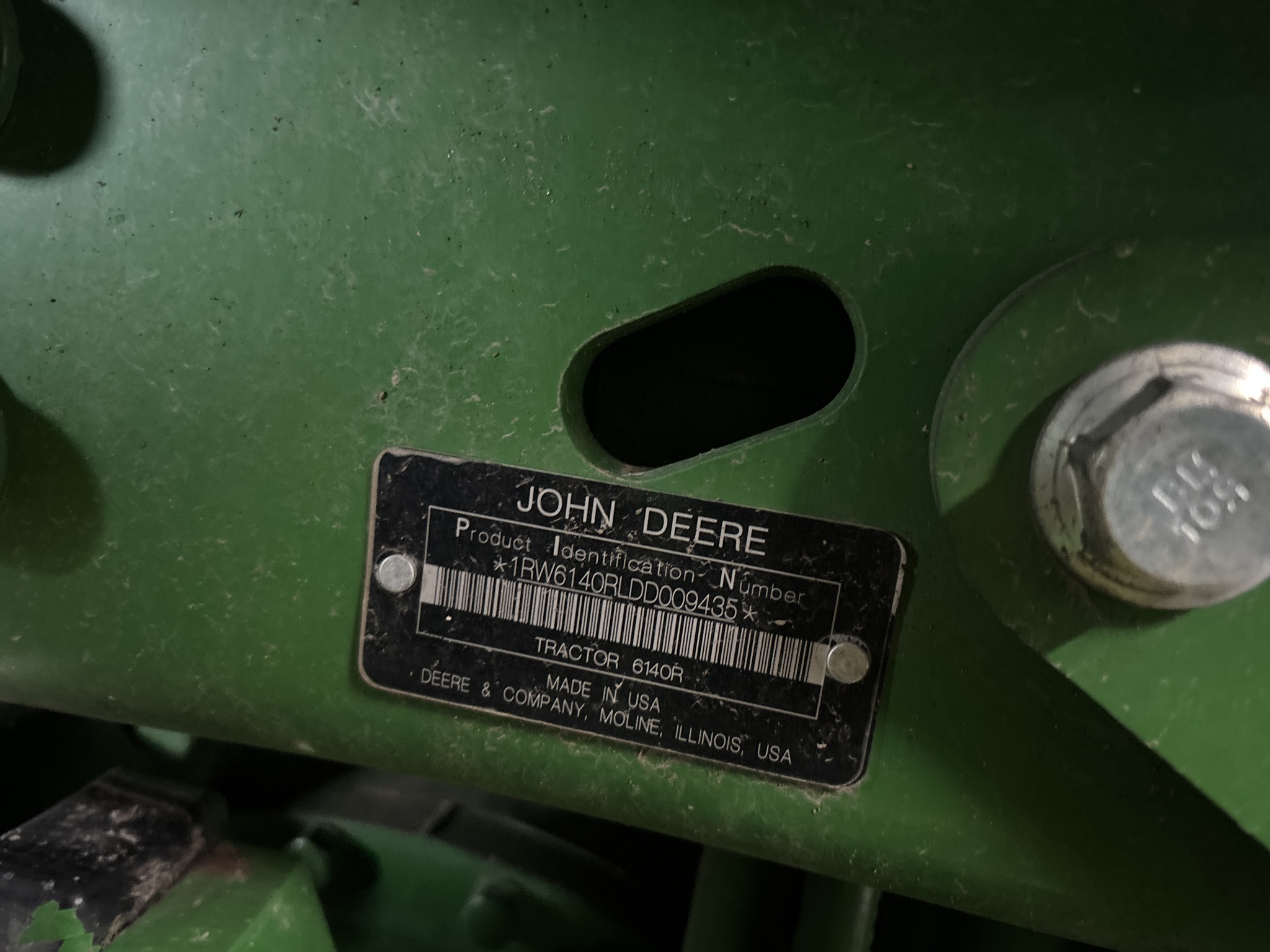 Used 2013 John Deere 6140R Row Crop Tractors at Koenig Equipment in Urbana, OH - PhotoXL21