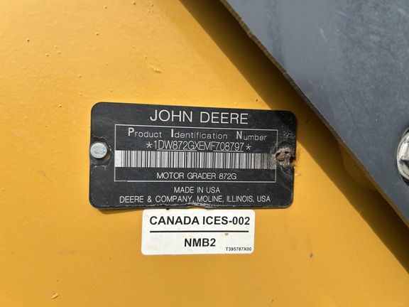 2021 John Deere 872G