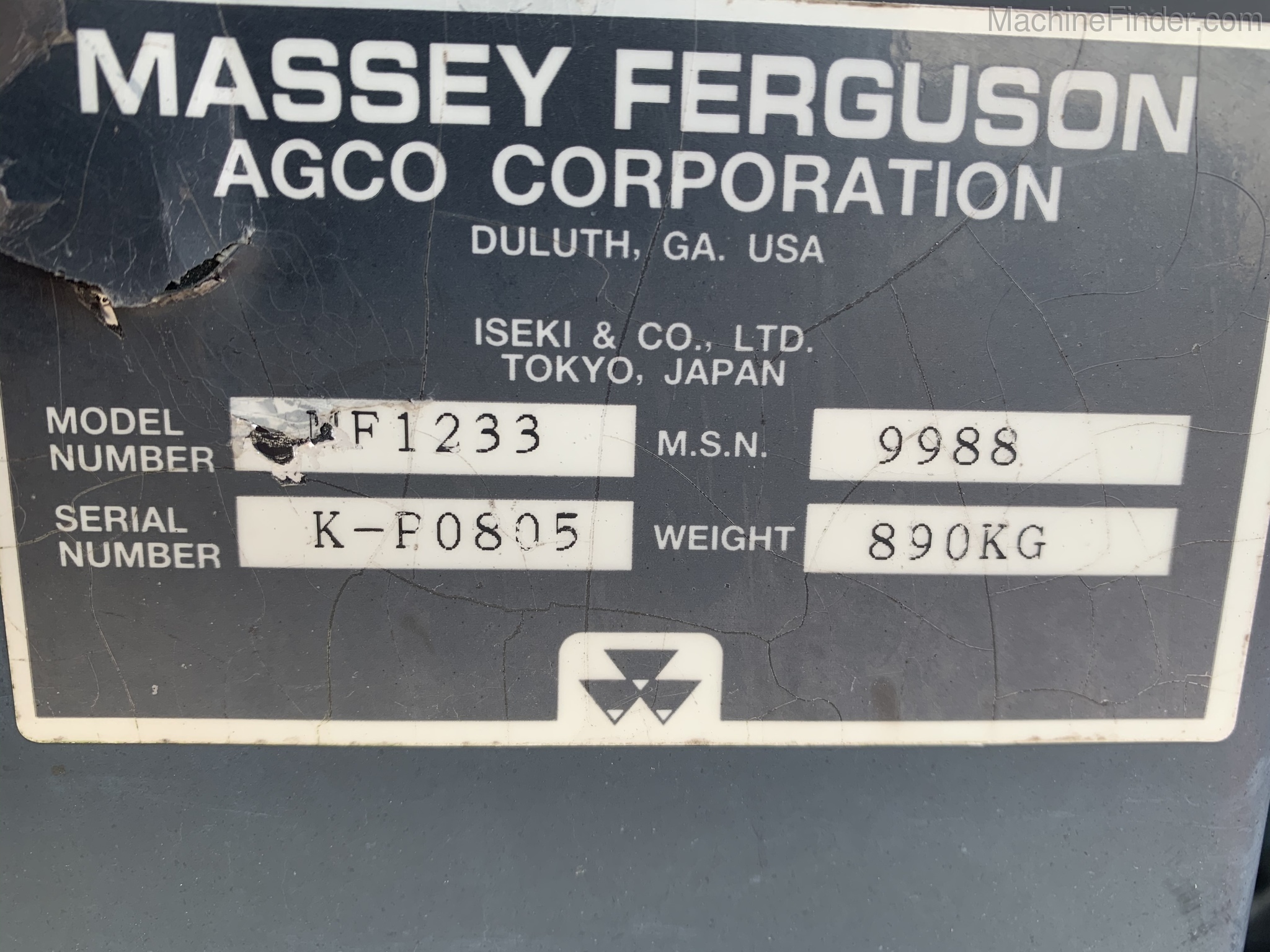 Massey Ferguson 1233 Image 6