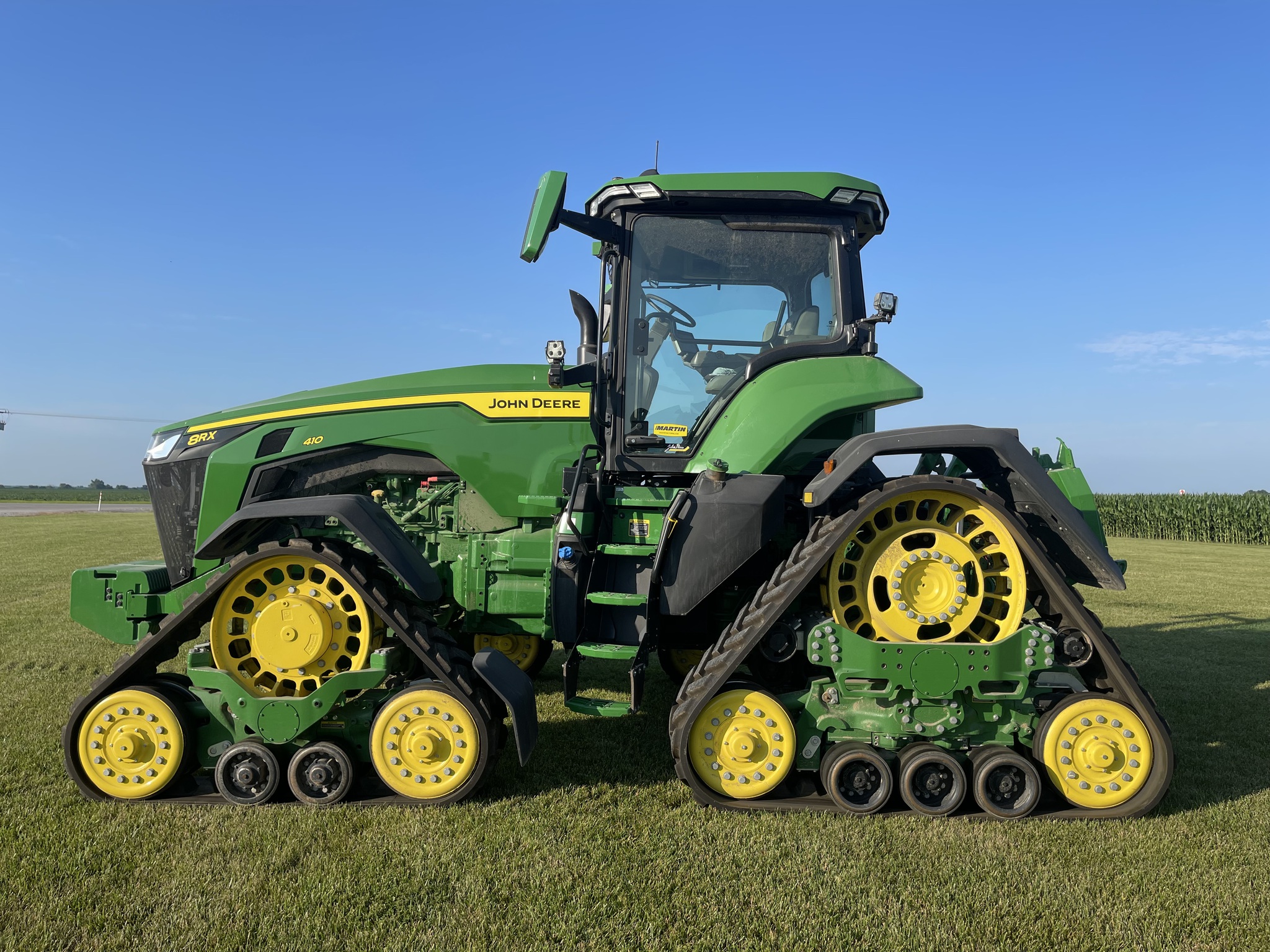  2023 John Deere 8RX 410 at Heritage Tractor in Quincy, IL