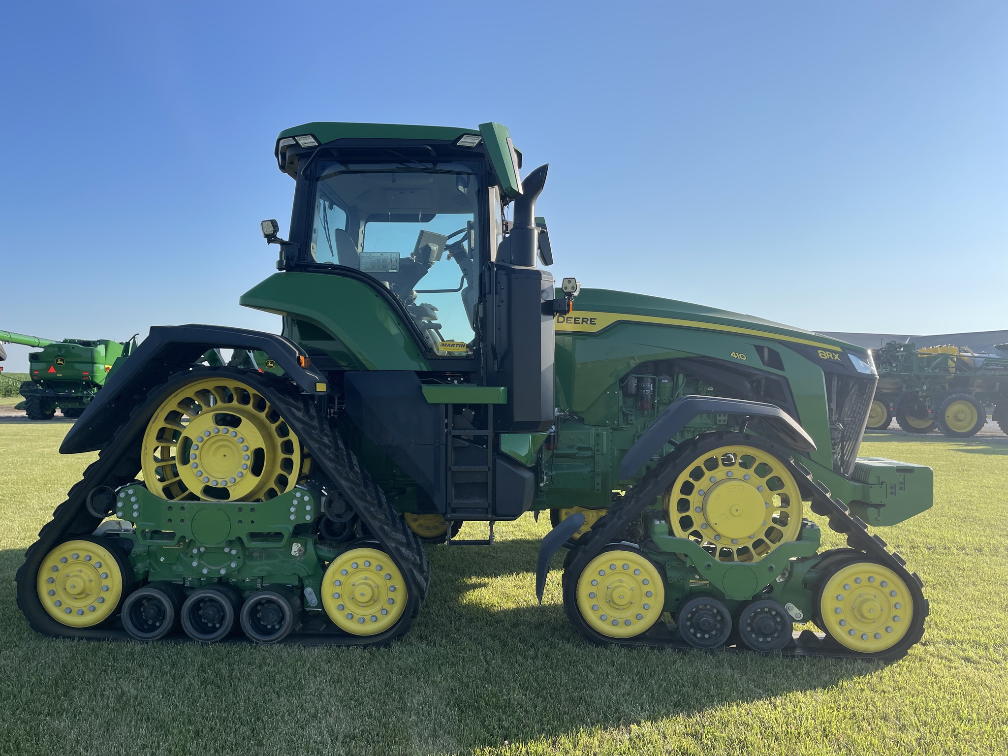  2023 John Deere 8RX 410 at Heritage Tractor in Quincy, IL
