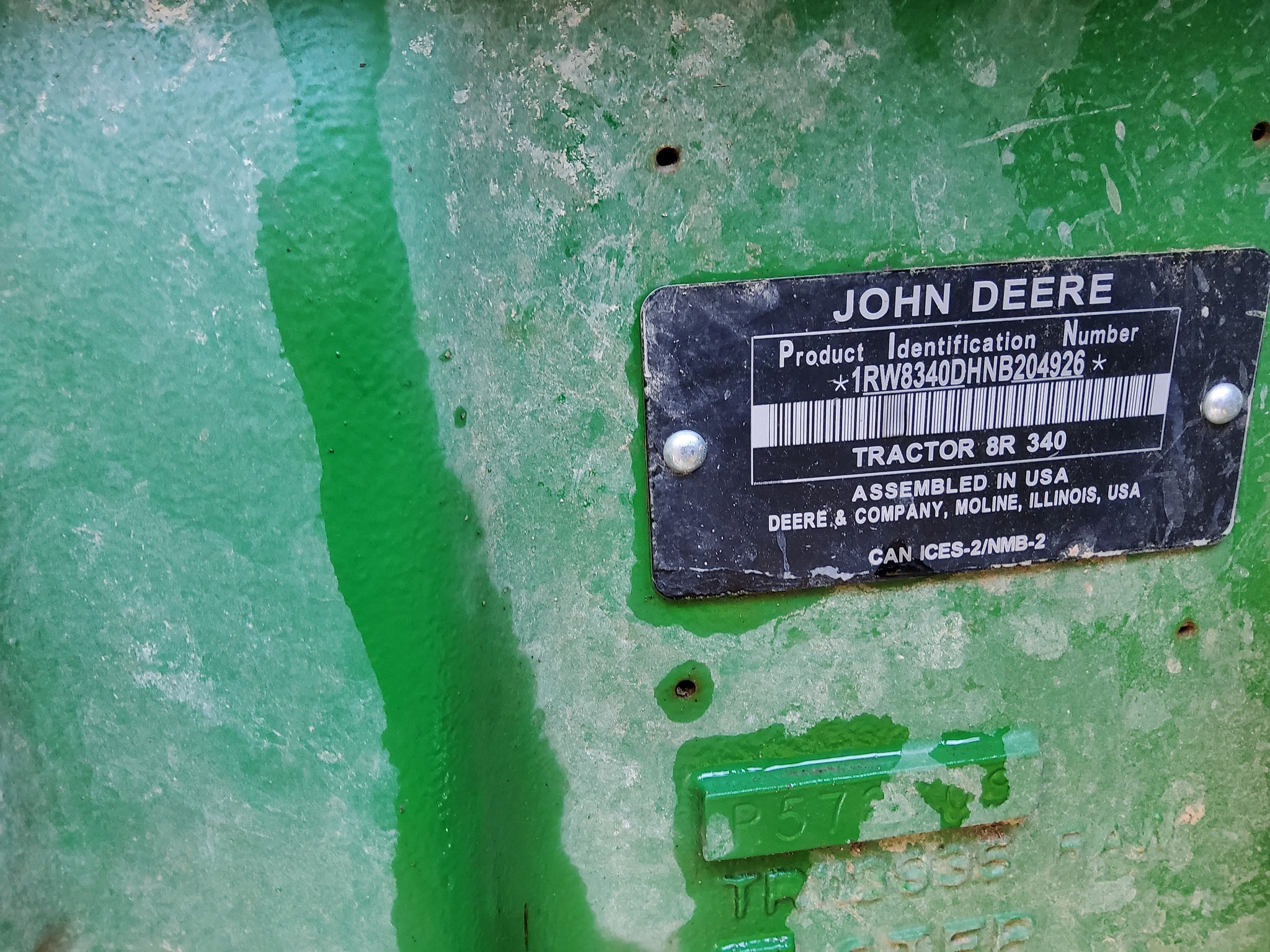 2022 John Deere 8R 340 Row Crop Tractors Polkton, NC