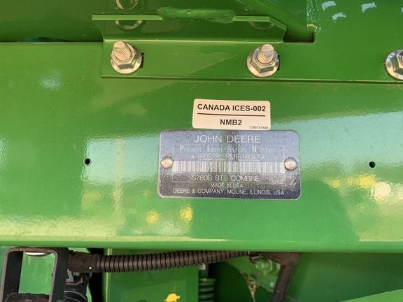 2021 John Deere S780 thumbnail 8