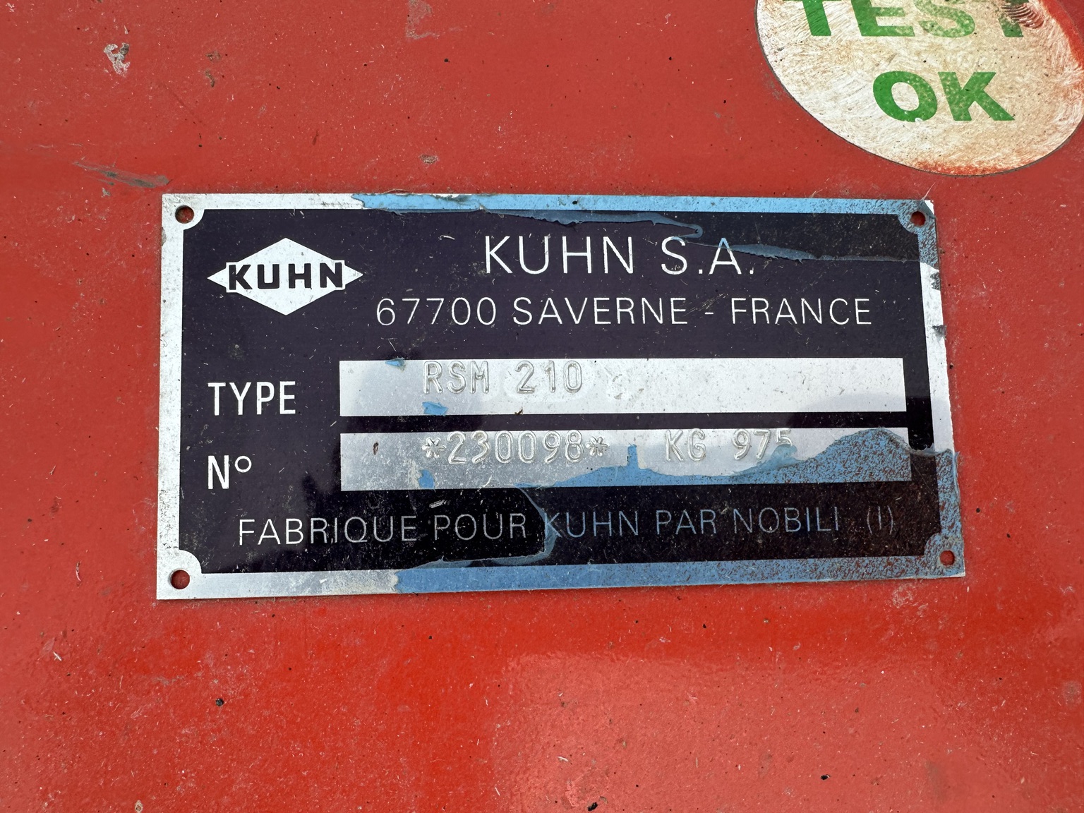2023 Kuhn RSM210 Image 12