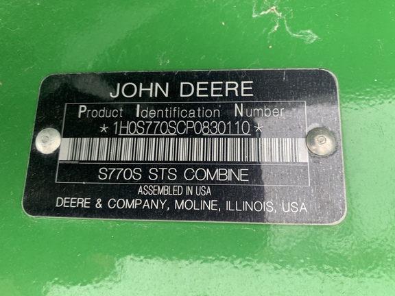 Photo of 2024 John Deere S770