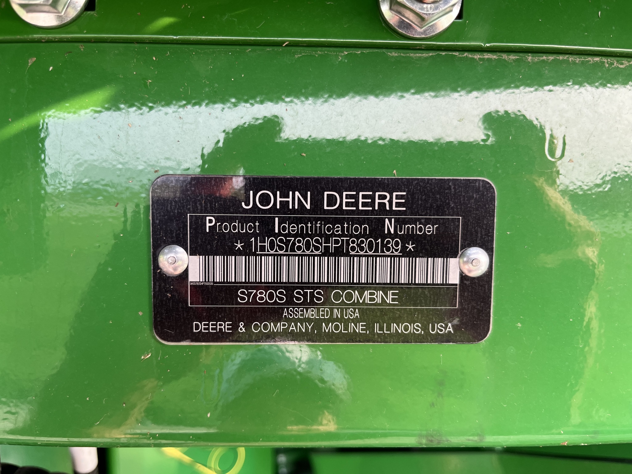 2024 John Deere S780 Image 10