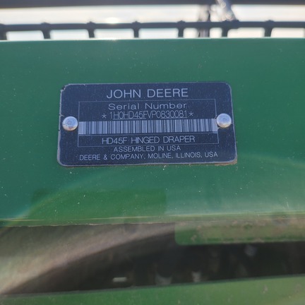 2024 John Deere HD45F (5th thumbnail)