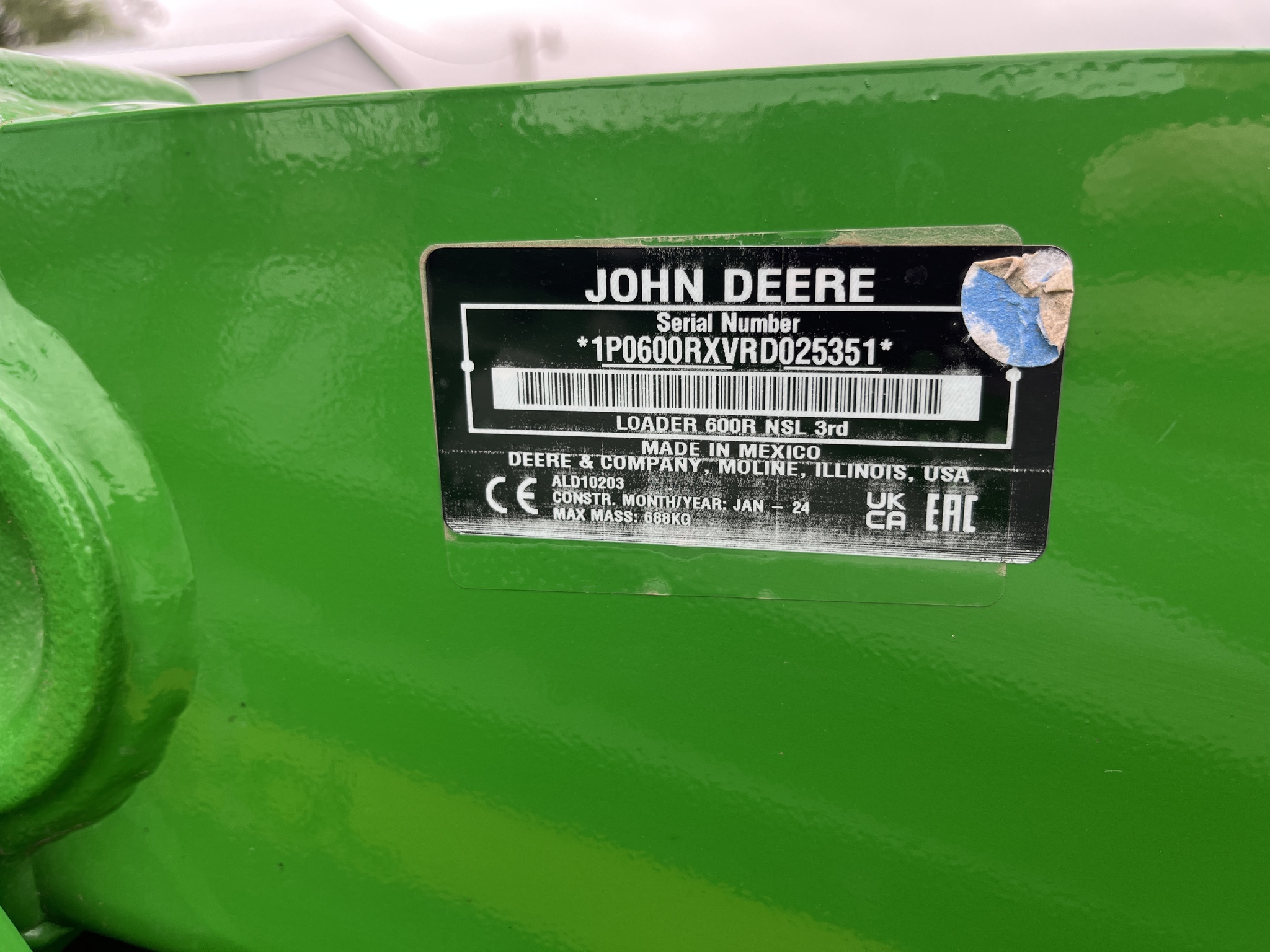 2024 John Deere 6120M Image 46