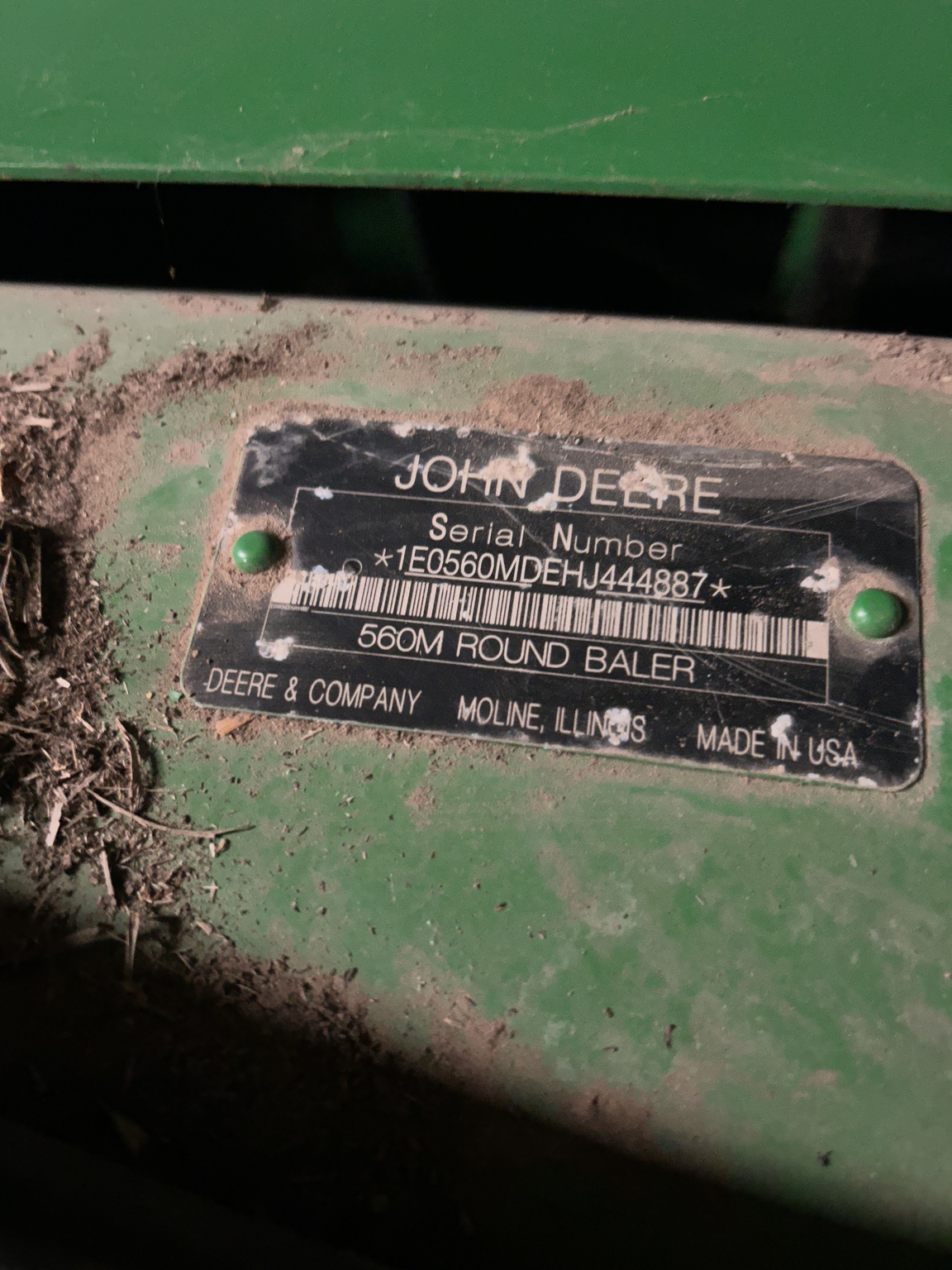 2018 John Deere 560M Image 8
