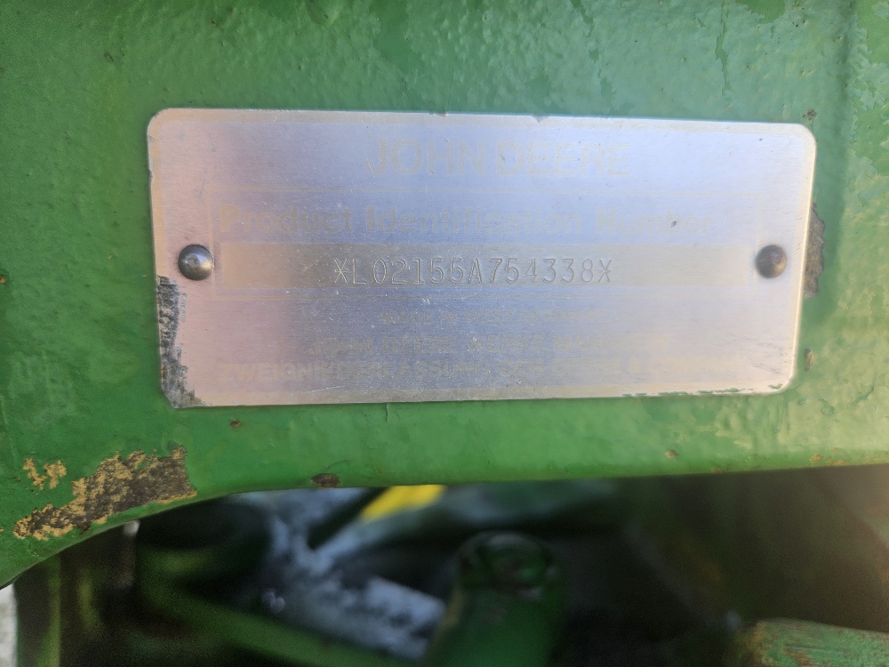 1992 John Deere 2155 Image 10