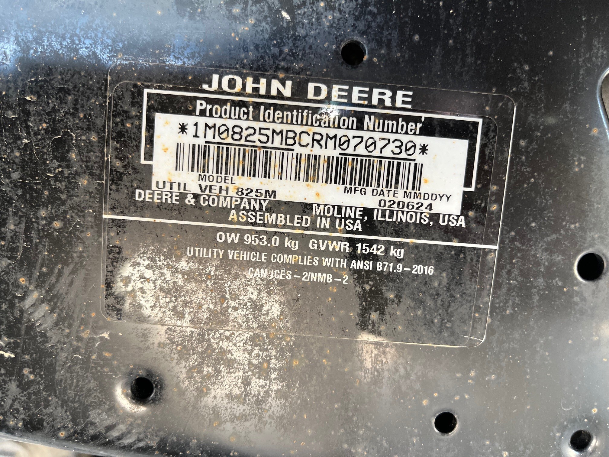 2024 John Deere XUV 825M S4 Image 16