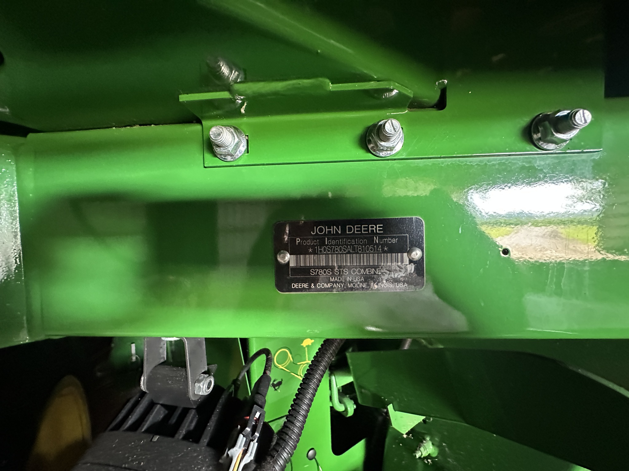 2020 John Deere S780 Image 4