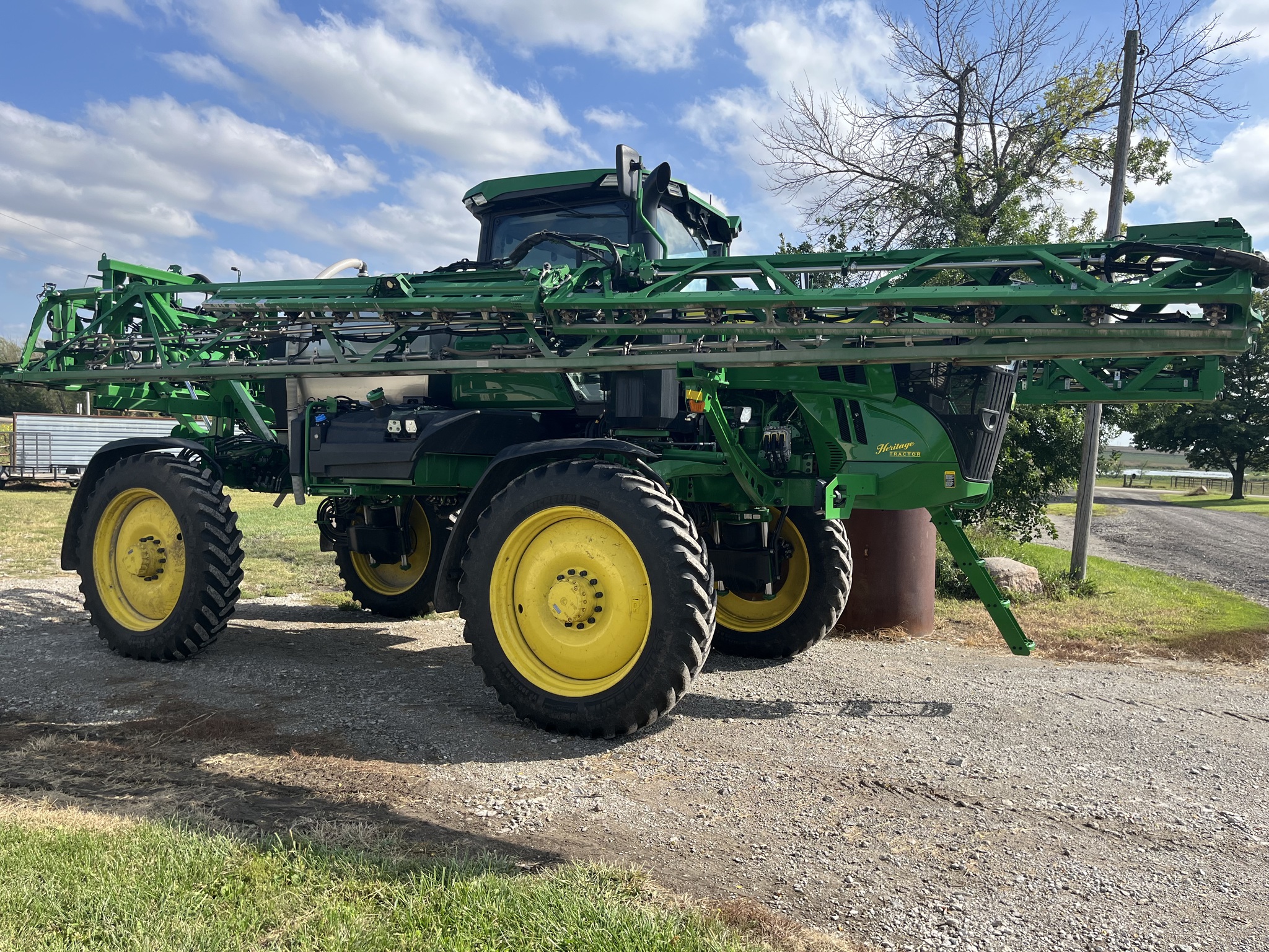  2024 John Deere 410R at Heritage Tractor in Seneca, KS