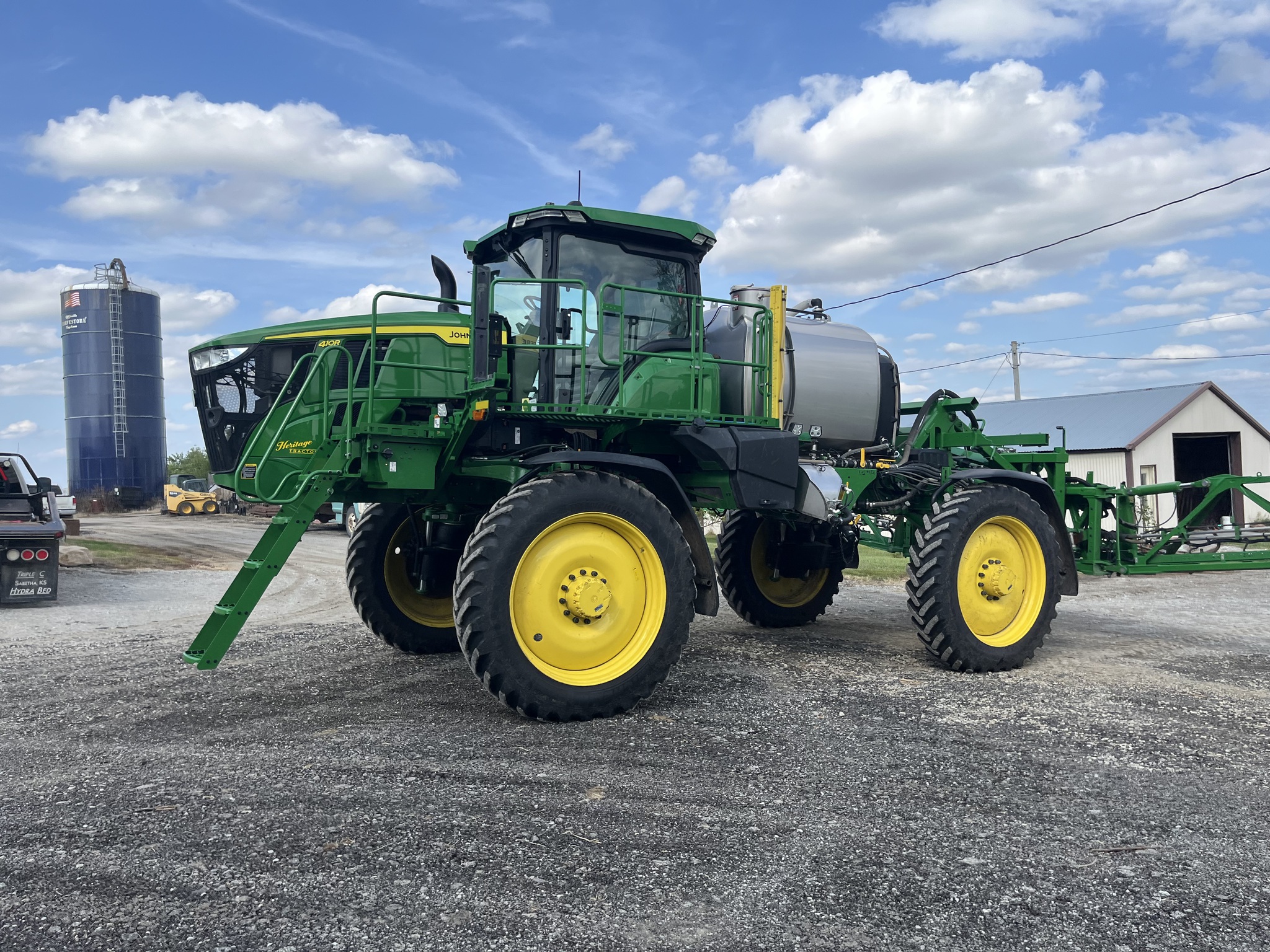  2024 John Deere 410R at Heritage Tractor in Seneca, KS