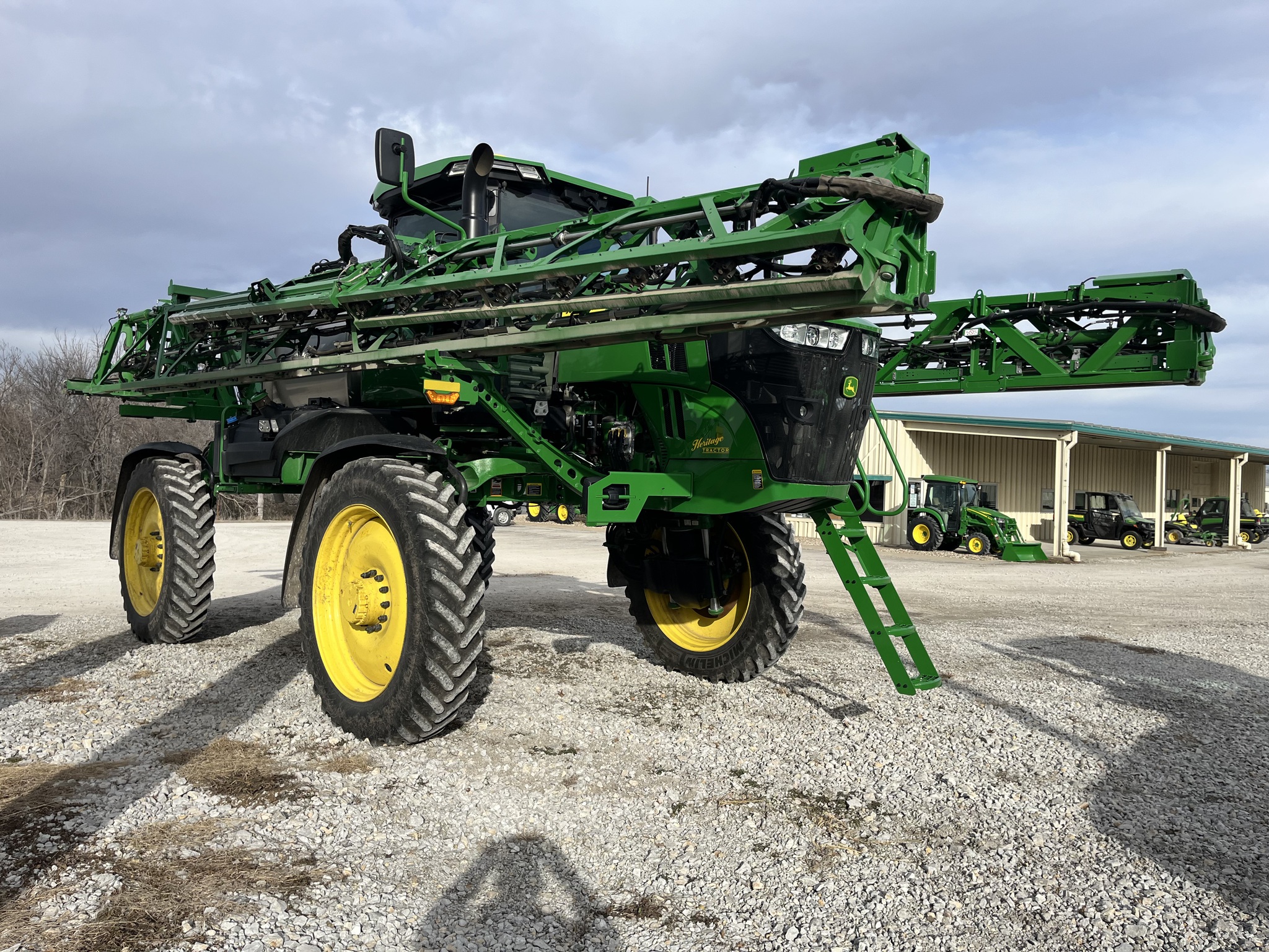  2024 John Deere 410R at Heritage Tractor in Seneca, KS