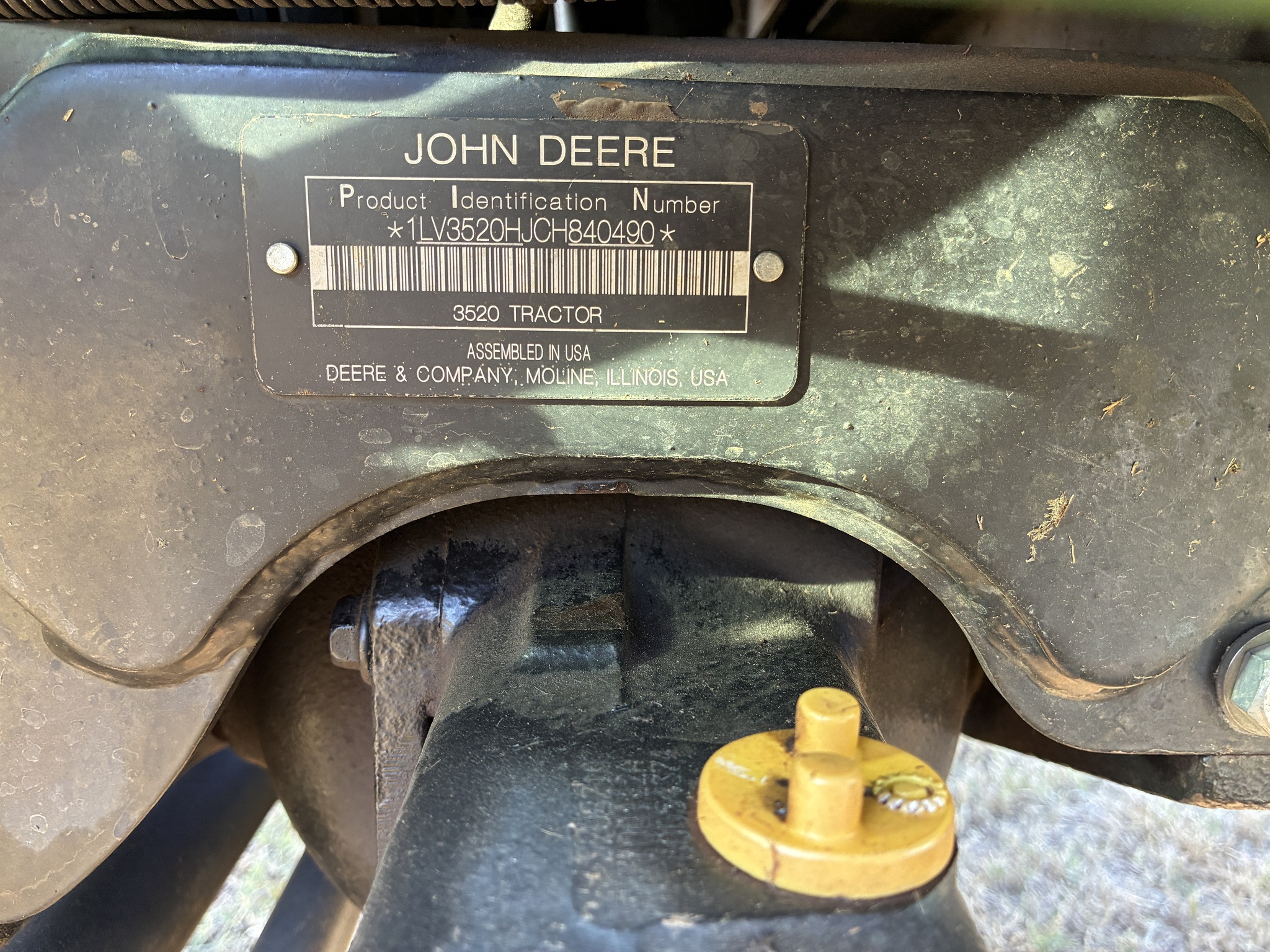 2012 John Deere 3520 Image 15
