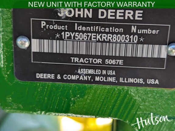Photo of 2024 John Deere 5067E