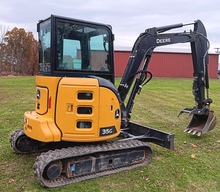Excavator-Mini For Sale 2022 John Deere 35G 
