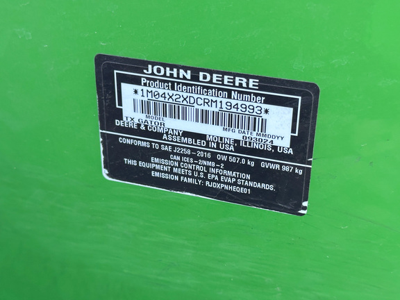 2024 John-Deere TX 4X2
