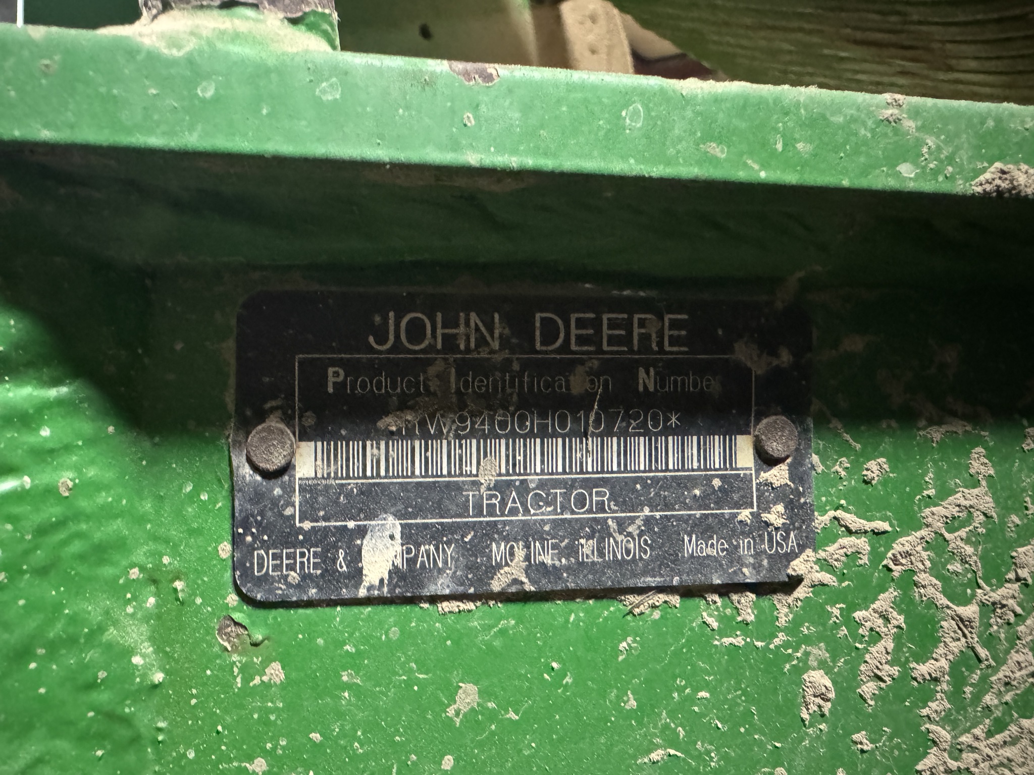 1998 John Deere 9400 Image 2