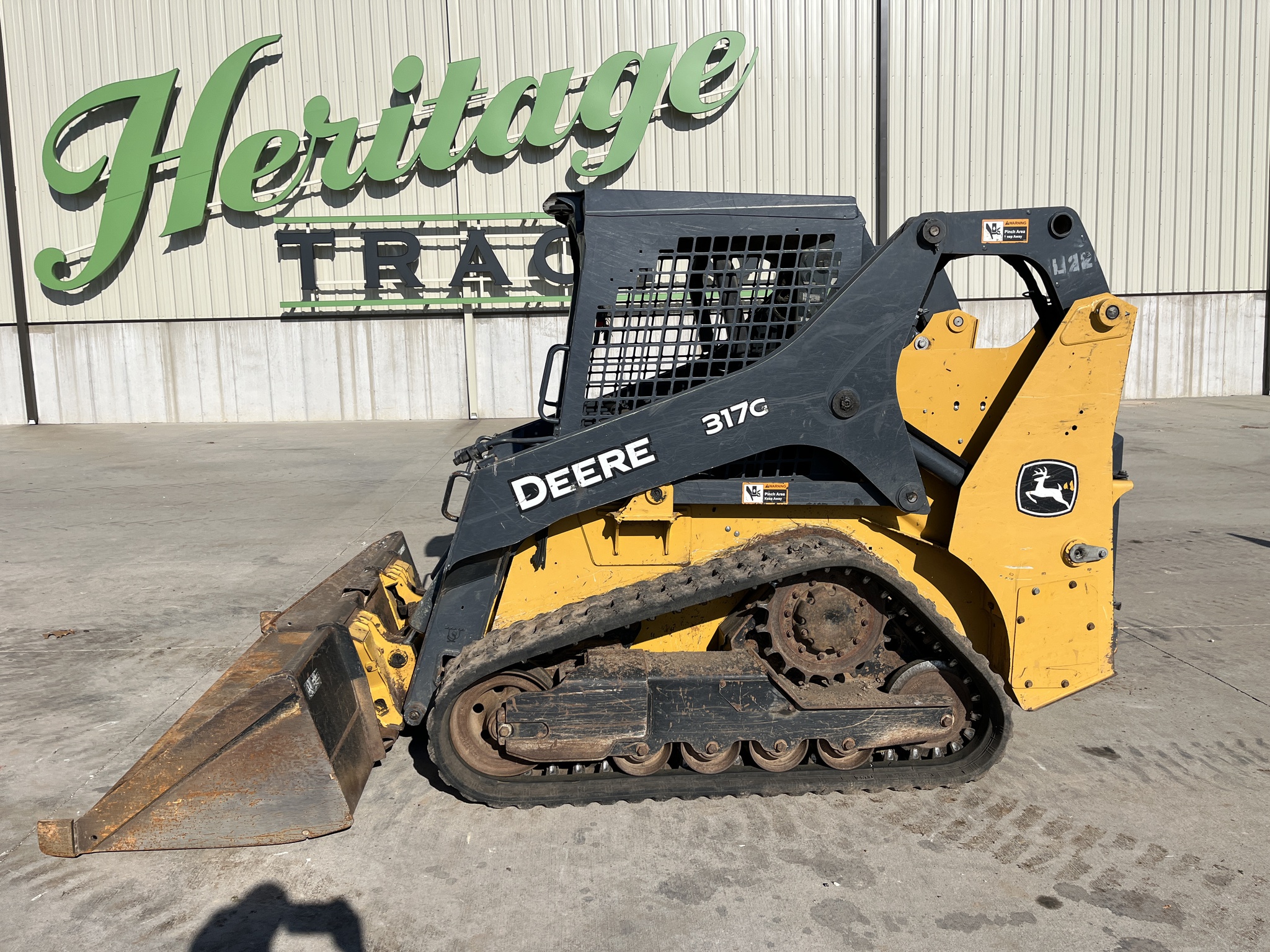  2017 John Deere 317G at Heritage Tractor in Rogersville, MO