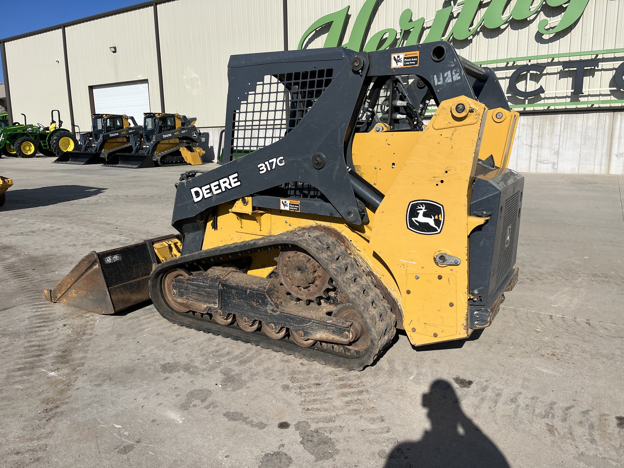  2017 John Deere 317G at Heritage Tractor in Rogersville, MO