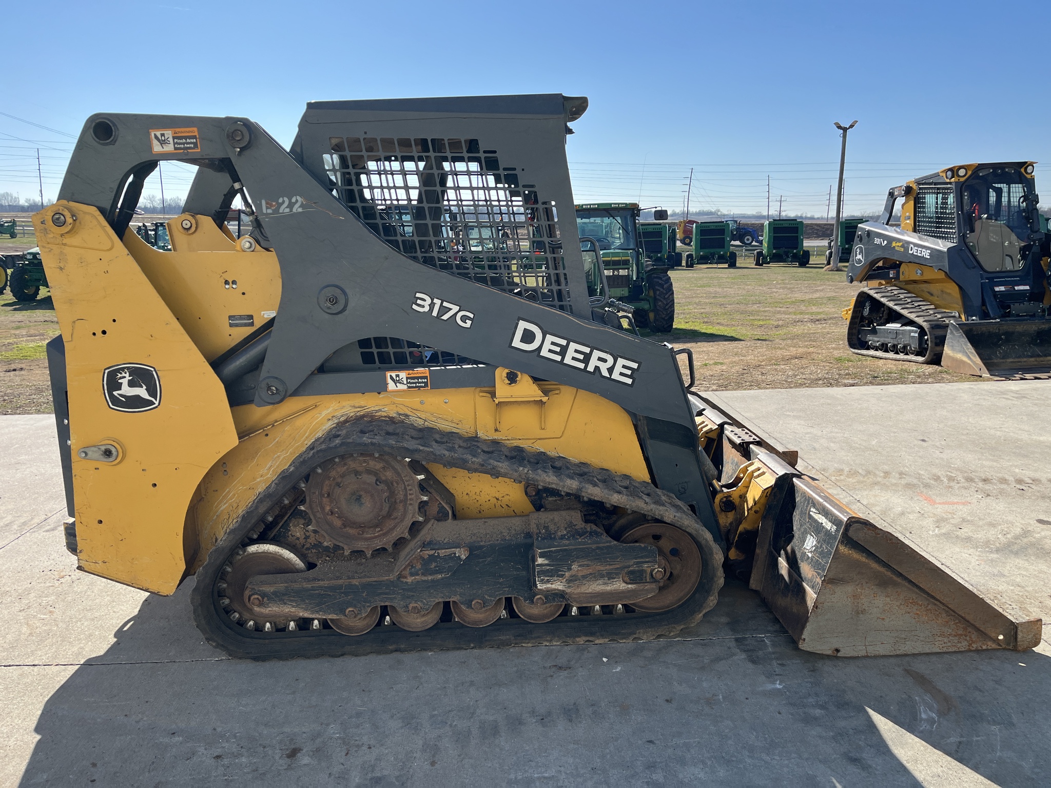  2017 John Deere 317G at Heritage Tractor in Rogersville, MO