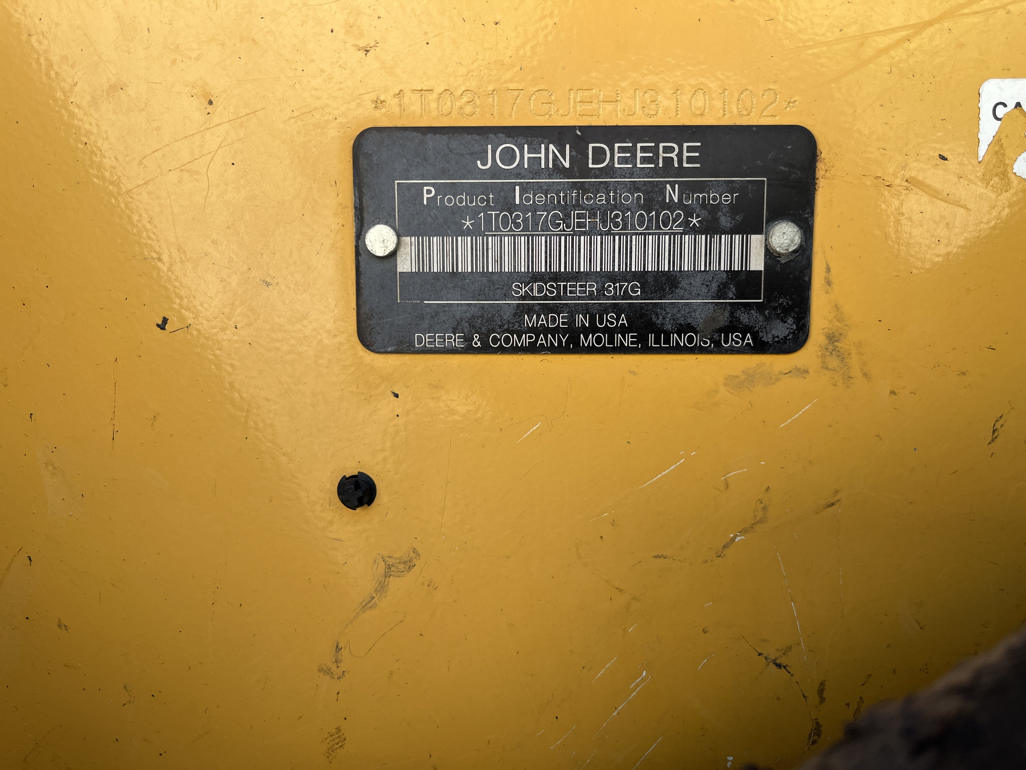  2017 John Deere 317G at Heritage Tractor in Rogersville, MO