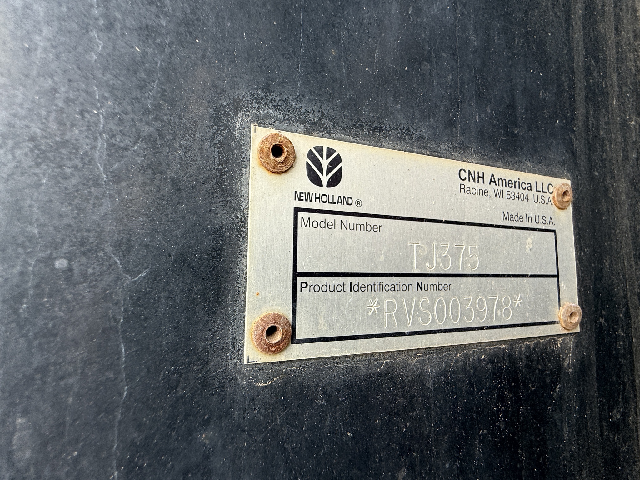 2005 New Holland TJ375 Image 21