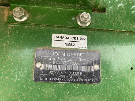 2018 John Deere S790