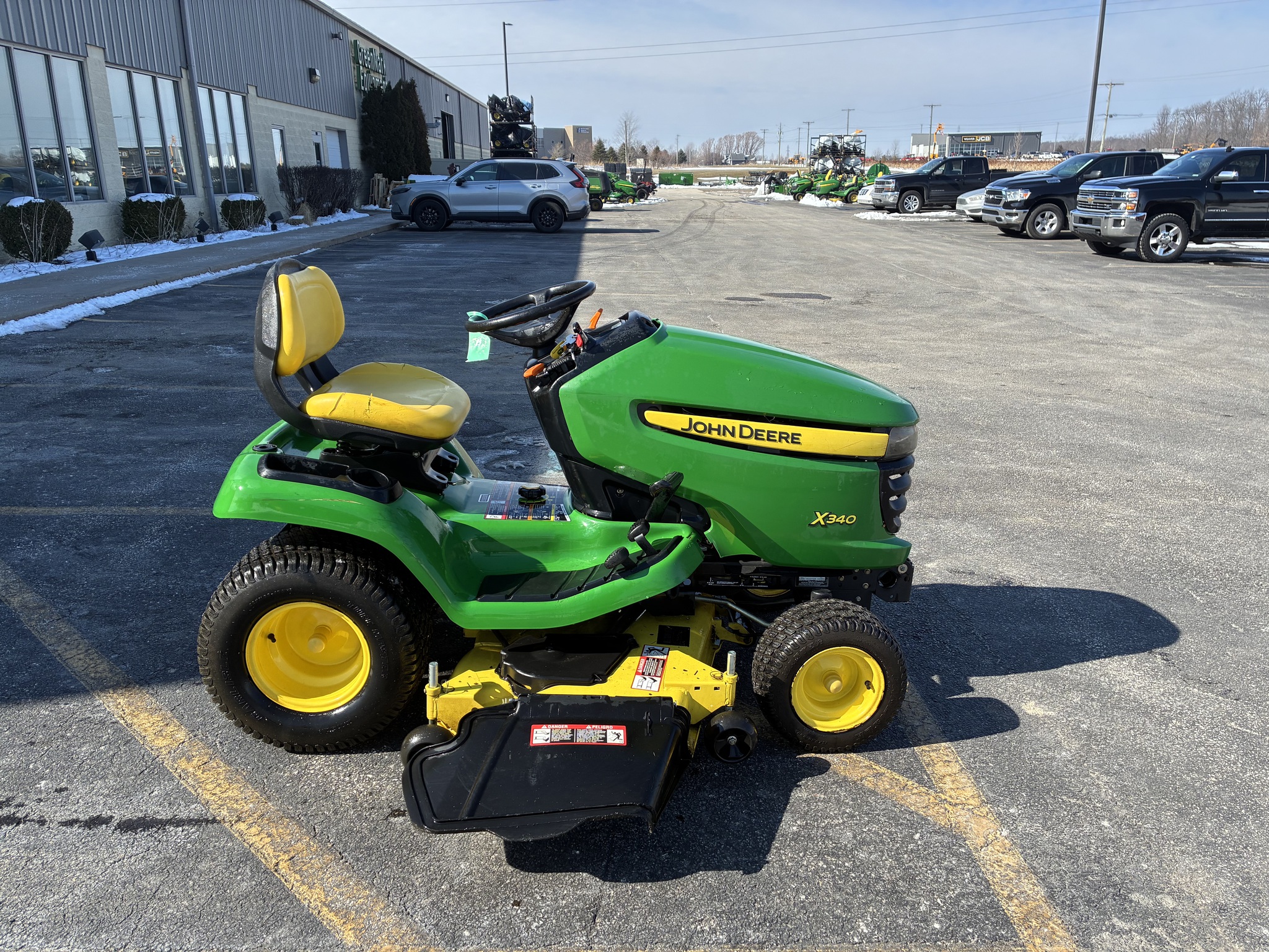 2007 John Deere X340 Image 2