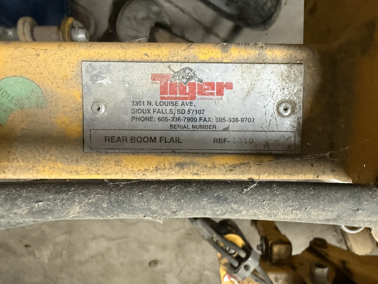 Tiger 3pt Hyd Offset 5'9