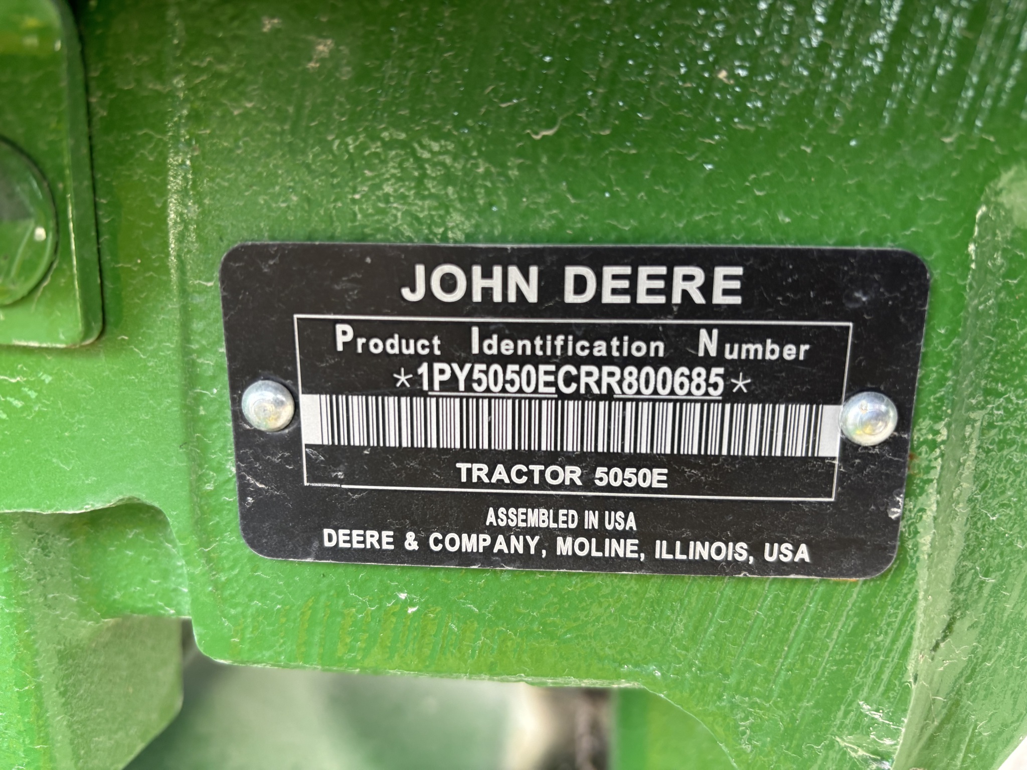  2024 John Deere 5050E at Heritage Tractor in Atchison, KS