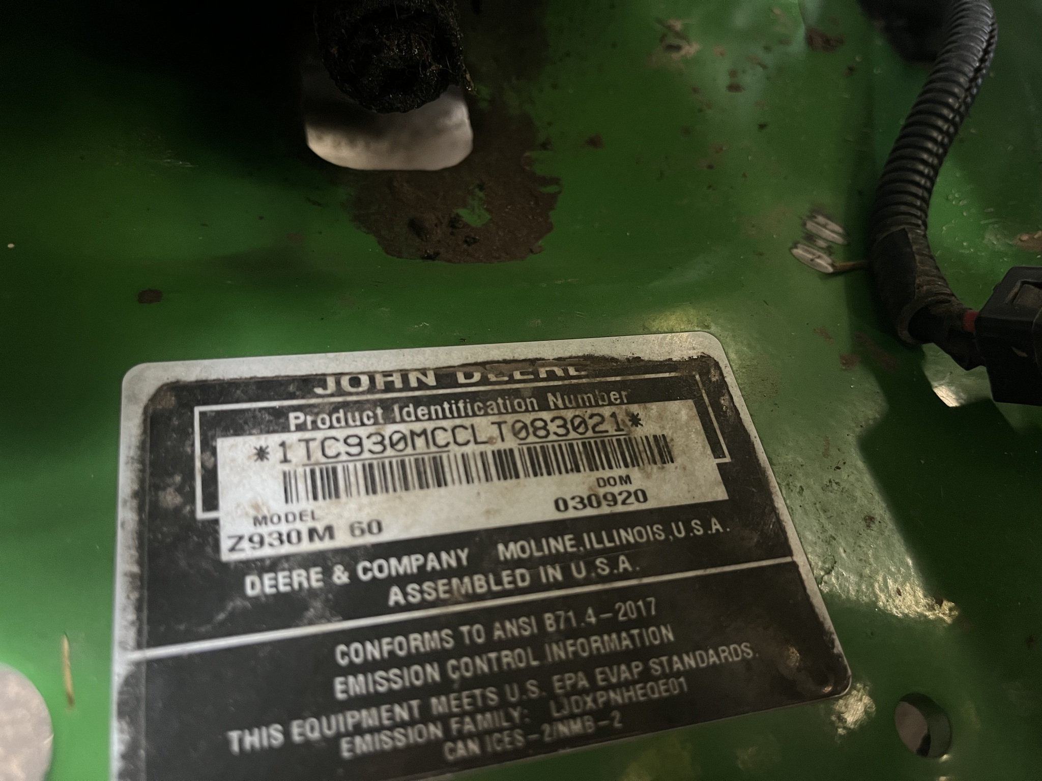 2020 John Deere Z930M Image 12