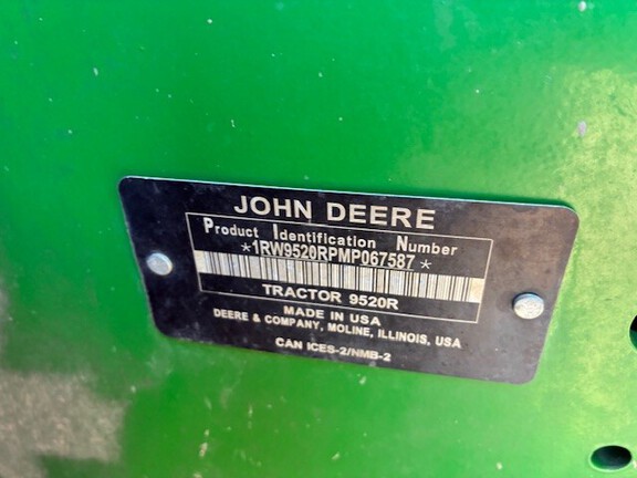 2021 John Deere 9520R (17th thumbnail)