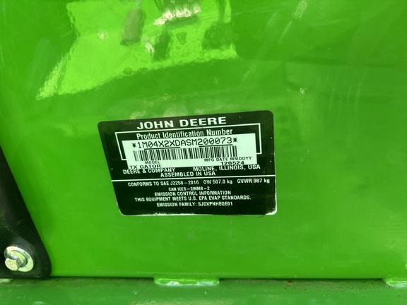 2025 John-Deere TX 4X2